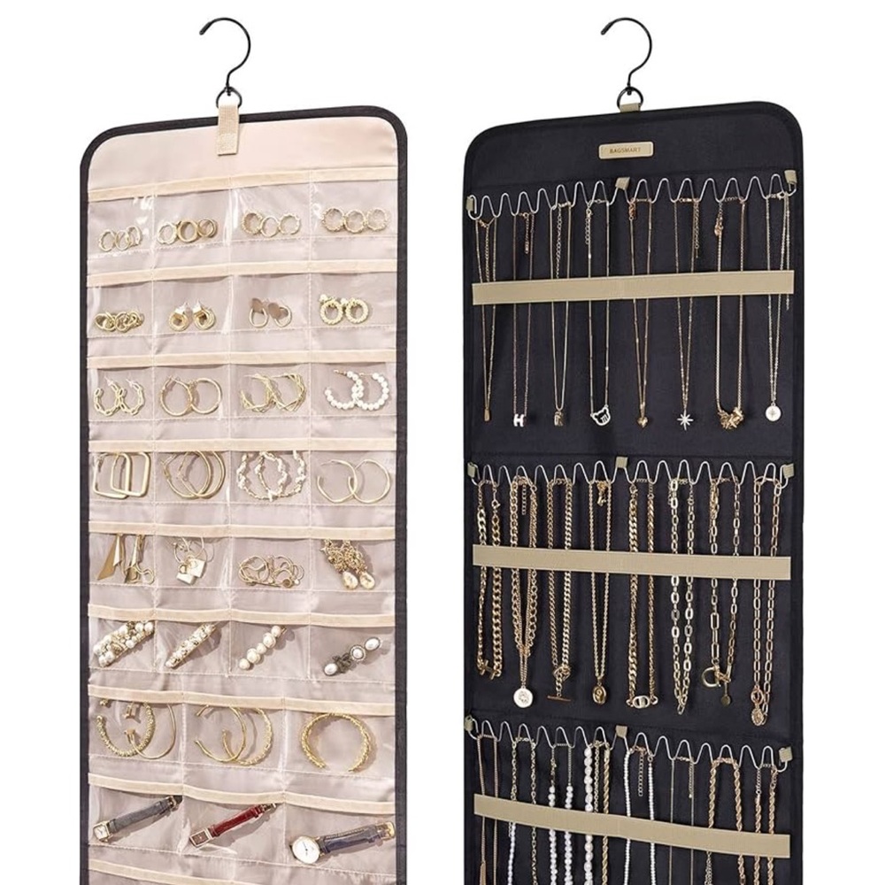 Bagsmart Hanging Jewelry Organizer NEW